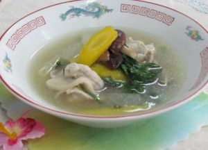 冬野菜と豚肉のスープ