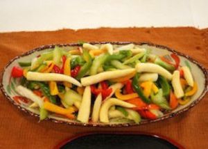 色どり野菜のらっきょう酢漬け