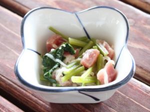 ぐしちゃんいい菜とマグロの酢味噌和え 沖縄料理レシピなら おきレシ