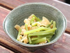 ぐしちゃんいい菜とミミガーの和え物 沖縄料理レシピなら おきレシ