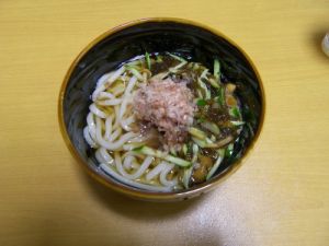 【冷】もずく冷やしうどん