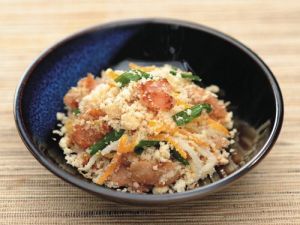 スパムとおからイリチー