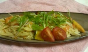 野菜たっぷり豆乳パスタ