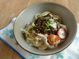 もずく冷しゃぶうどん