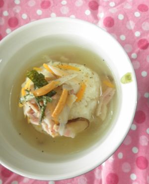 野菜茶漬け