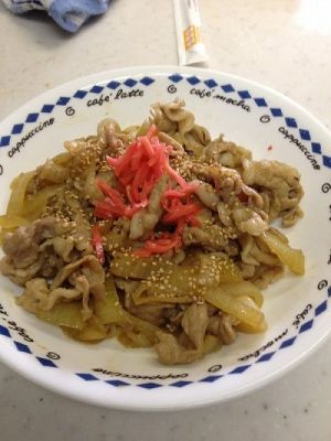 豚丼（生姜風味）