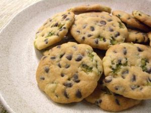 ゴーヤとチョコチップのクッキー