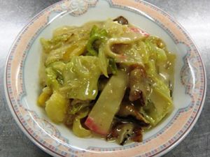 ちゃんぽん風島野菜炒め