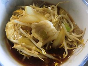 沖縄もやしのすき煮