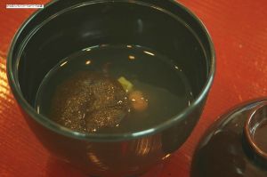 もずくのペースト入り 梅風味のかちゅー湯