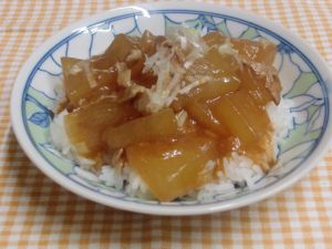 とうがんのピリ辛マーボー（丼でもOK！）