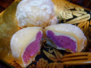 ふわっふわっな紅イモクリーム大福 沖縄料理レシピなら おきレシ