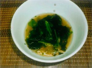 トウガンと小松菜のスープ