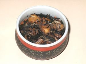 ホタテとひじきの佃煮！