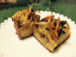 さつまいものフロランタンケーキ