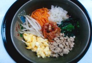 韓国風そぼろ丼