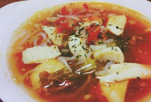 イカとセロリのトマトスープ 沖縄料理レシピなら おきレシ