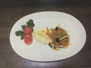 白身魚の野菜キノコあんかけ