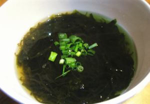 海藻スープ