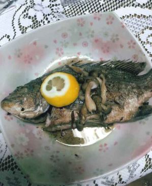 魚のバター焼き