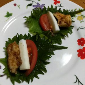 メカジキのサクトロ野菜巻き