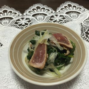 長命草とマグロの酢味噌和え 沖縄料理レシピなら おきレシ