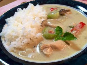 はえばる美瓜のグリーンカレー！