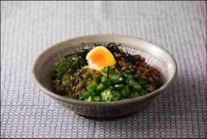 旬野菜のネバネバ丼